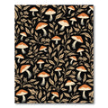 Terracotta Mushroom Botanical Garden Rug