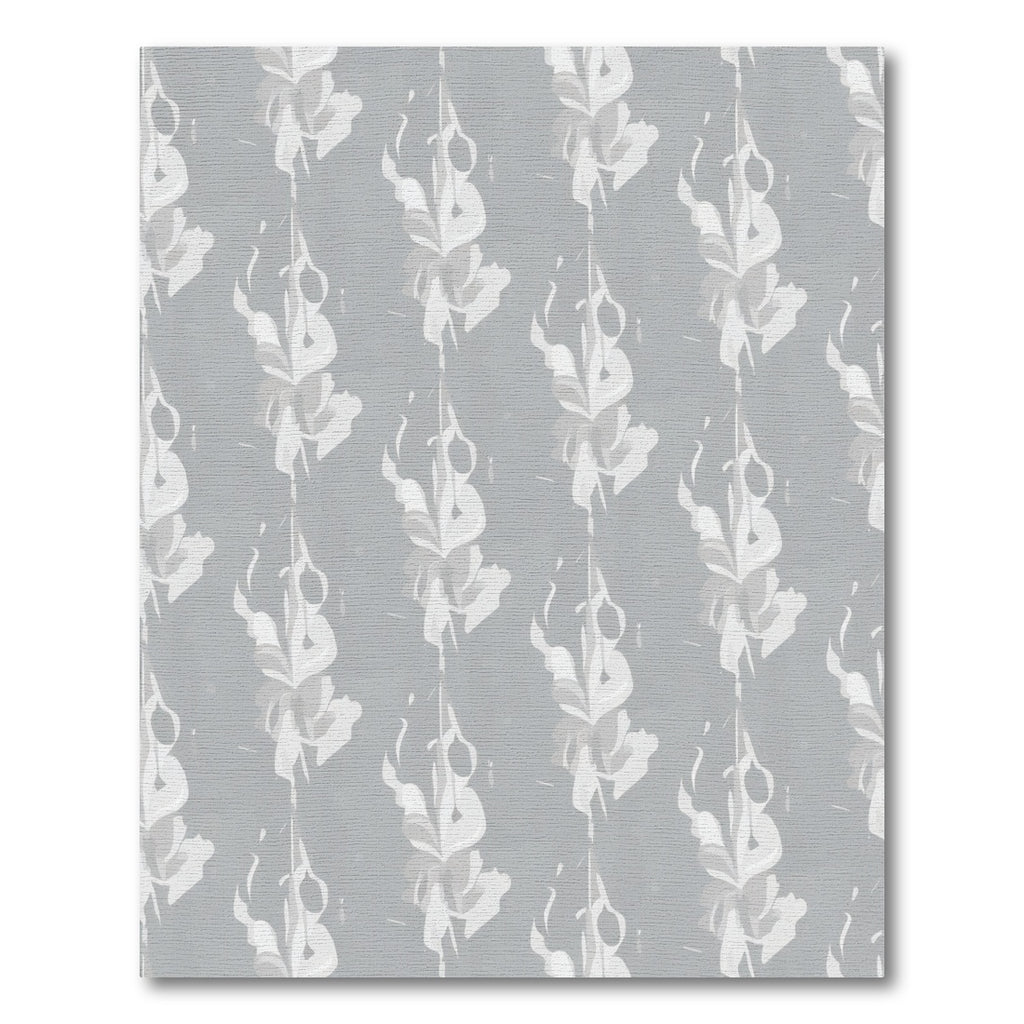 Monochromatic Abstract Vertical Blossom Rug