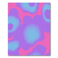 Abstract Swirls Pink Blue Purple Rug