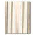 Natural Cream Vertical Stripe Rug