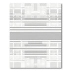 Modern Geometric Gray Abstract Lines Rug