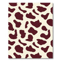 Crimson Spots on Cream Terrain Rug