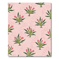 Pink Bouquet Swirl Floral Rug