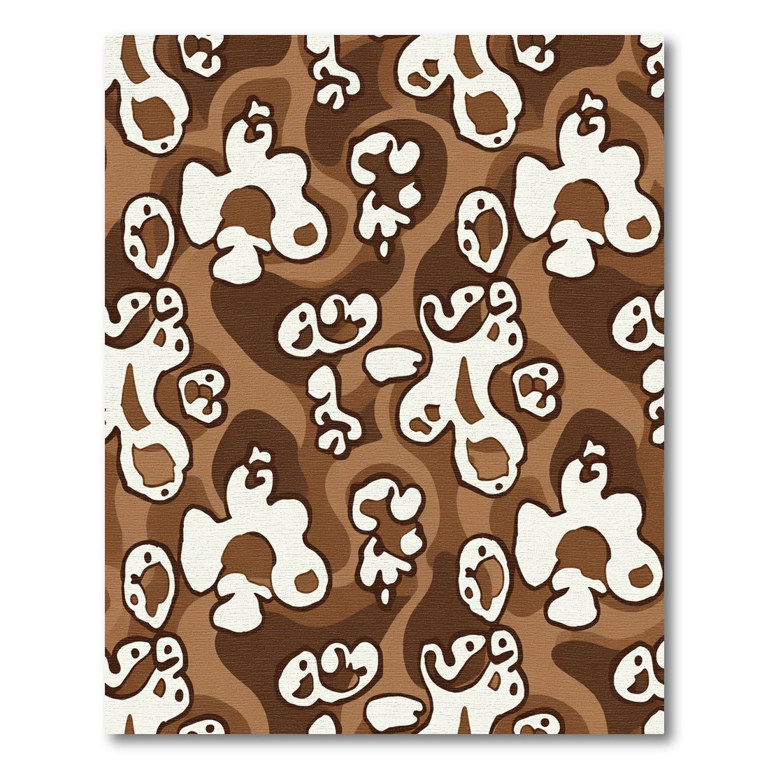 Abstract Organic Forms Rug