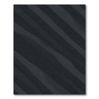 Charcoal Gray Wavy Stripe Rug