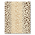 Brown Tan Spotted Gradient Rug
