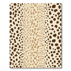 Brown Tan Spotted Gradient Rug