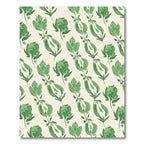 Sage Green Blossom Repeating Rug