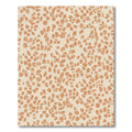 Terracotta Spots Organic Abstract Rug