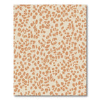 Terracotta Spots Organic Abstract Rug