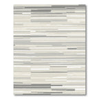 Neutral Tone Abstract Linear Rug