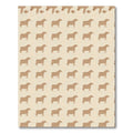Tannish Horse Cavalcade Pattern Rug