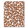 Brown Spotted Animal Print Rug