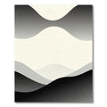 Monochromatic Gradient Wavy Landscape Rug