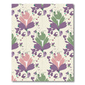 Ornate Pastel Floral Vine Arrangement Rug