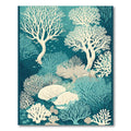 Deep Sea Coral Branch Garden Rug