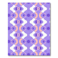 Lavender Purple Abstract Organic Shapes Rug