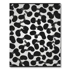 Black Cell Cluster Abstract Rug