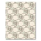 Earthy Neutral Camo Square Rug
