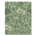 Botanical Field Study Illustration Rug