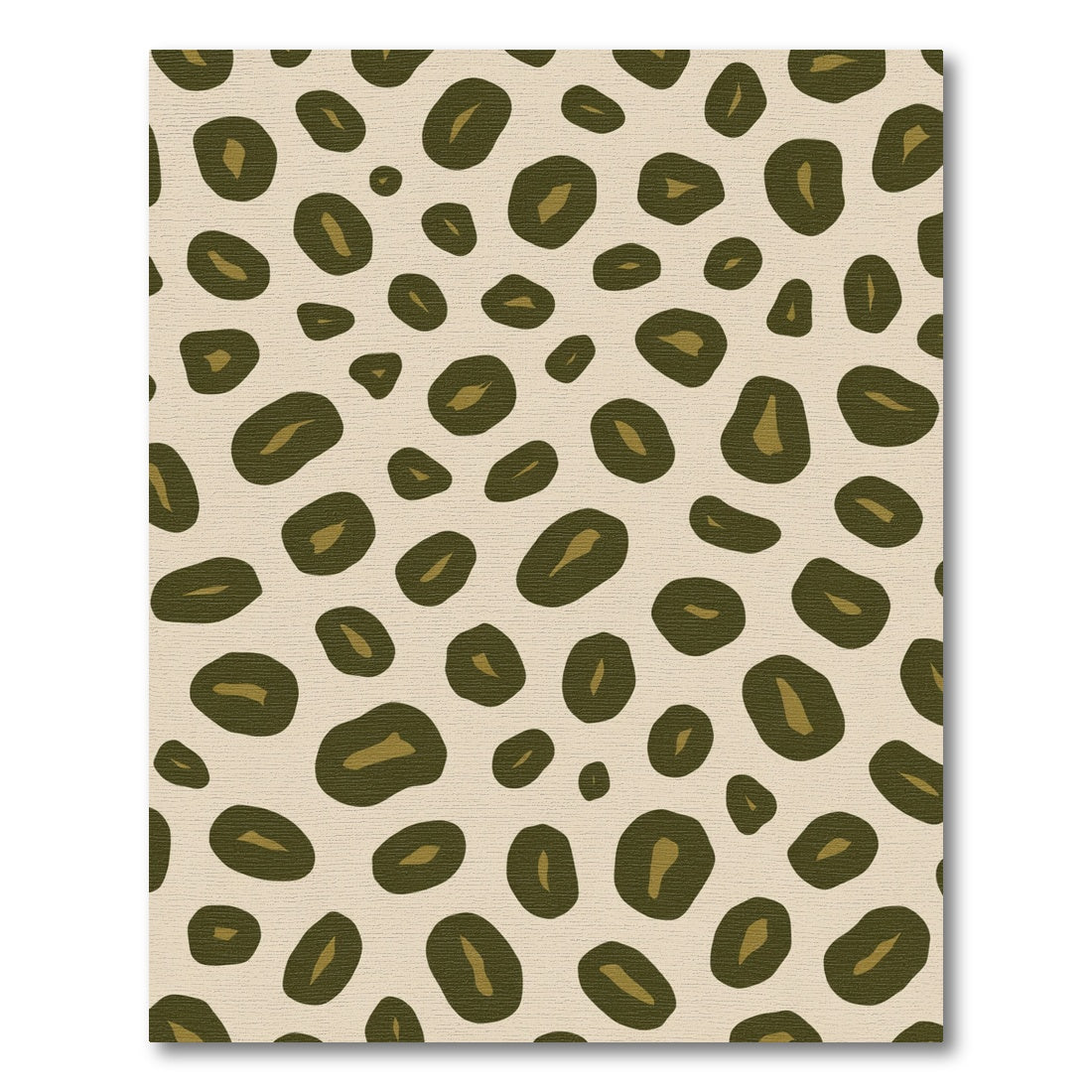 Classic Leopard Spot Overlay Rug