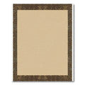 Tawny Tan Leopard Border Rug