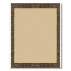 Tawny Tan Leopard Border Rug