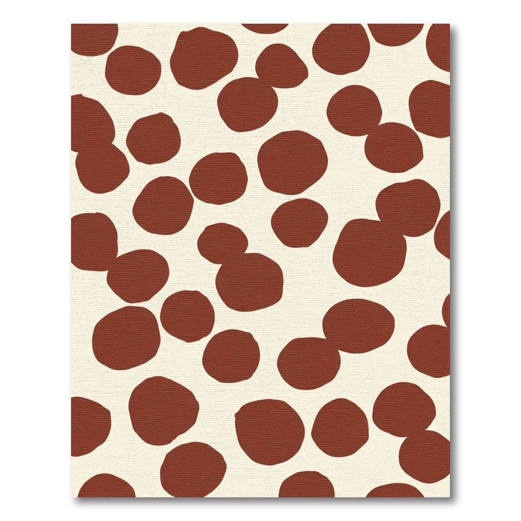 Earth Tone Abstract Circles Rug