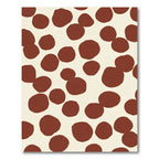 Earth Tone Abstract Circles Rug