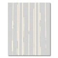 Light Gray Beige Abstract Stripe Rug