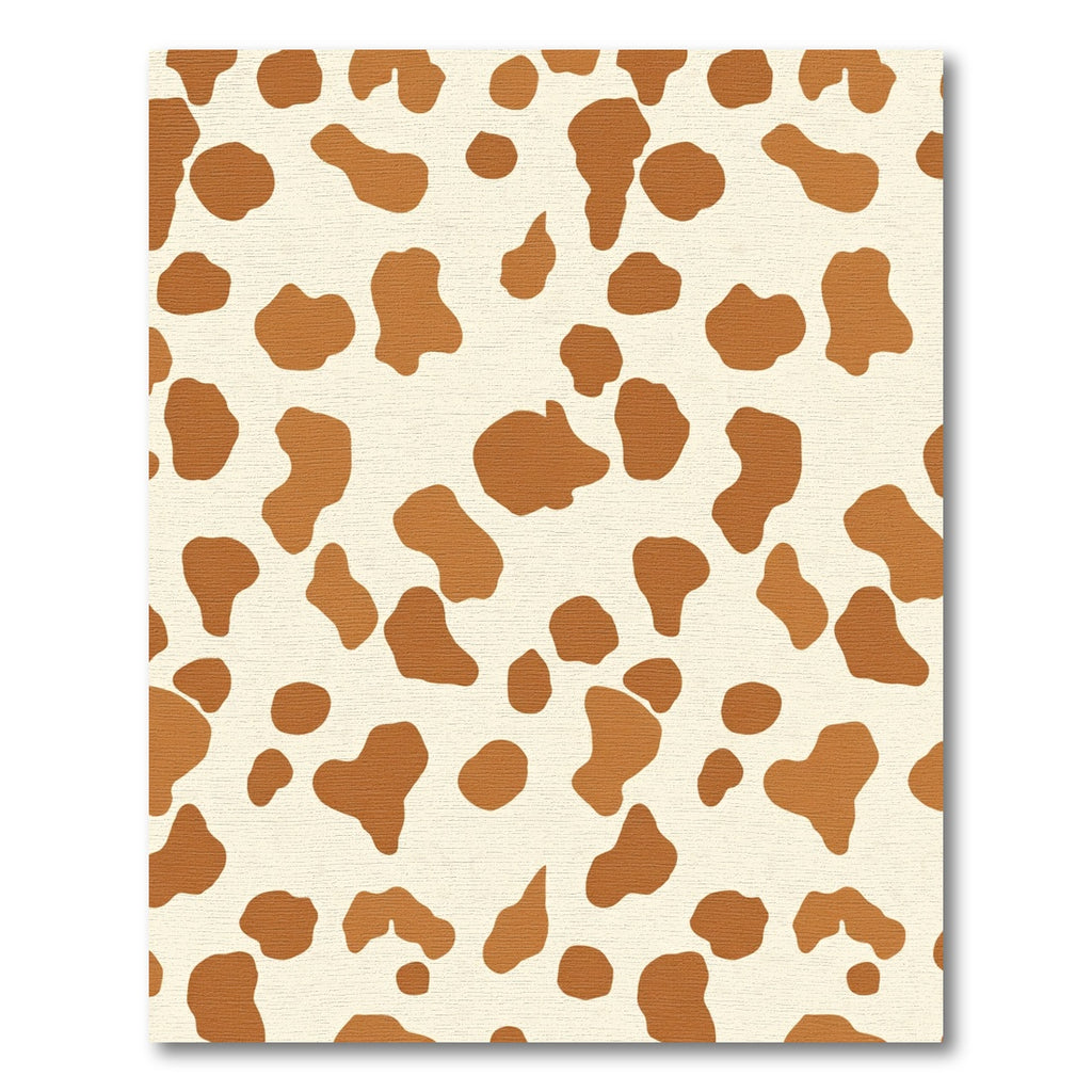 Brown Spots on Cream Background Rug