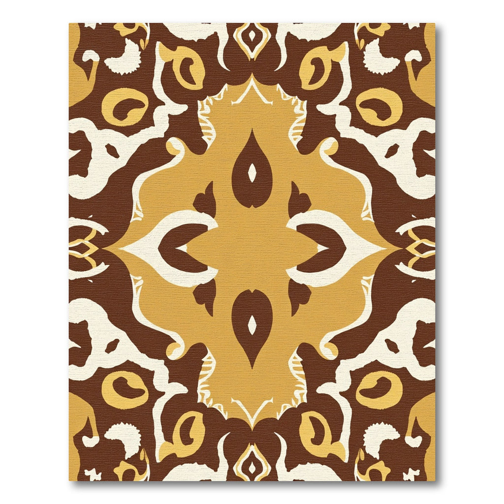Earth Tones Organic Medallion Rug