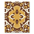 Earth Tones Organic Medallion Rug