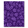 Purple Leafy Branch Harmony Rug