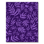 Purple Leafy Branch Harmony Rug