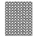 Monochromatic Abstract Organic Shapes Rug