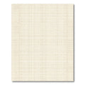 Neutral Cream Tonal Gingham Weave Rug
