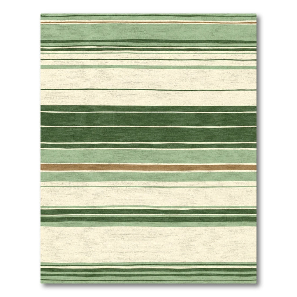 Earthy Tones Wide Horizontal Stripe Rug