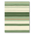 Earthy Tones Wide Horizontal Stripe Rug