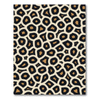 Abstract Black Tan Organic Cells Rug