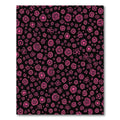 Hot Pink Floral Scatter Rug