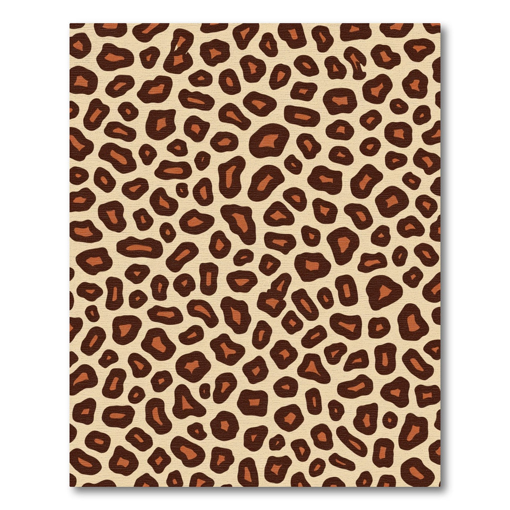 Bold Leopard Spots Animal Print Rug