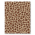 Bold Leopard Spots Animal Print Rug