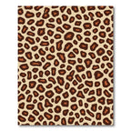 Bold Leopard Spots Animal Print Rug