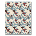 Desert Camo Abstract Organic Shapes Rug