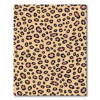 Peachy Pink Leopard Spots Rug