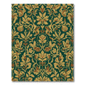 Emerald Gold Acanthus Animal Scroll Rug