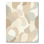 Neutral Organic Flow Abstract Rug