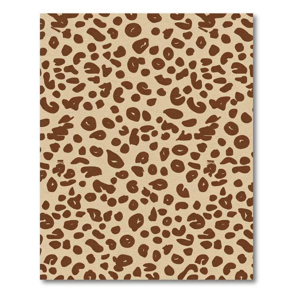 Neutral Brown Spotty Spots Rug