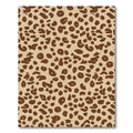 Neutral Brown Spotty Spots Rug